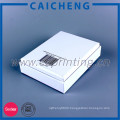 Cardboard Gift White Jewelry Box with Foam Insert